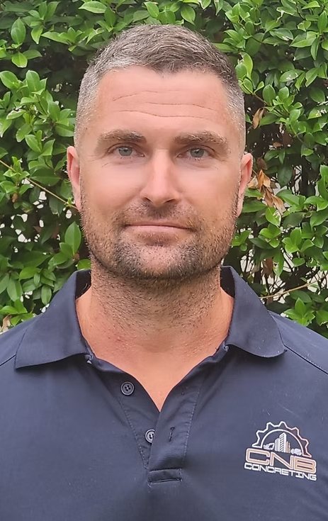 Chris McCormick, co-owner of CNB Concreting